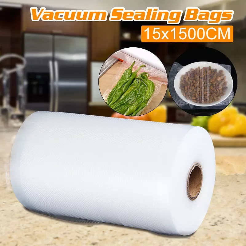 

Vacuum Bags For Food Vacuum Sealer Food Fresh Long Keeping Rolls/Lot Bags For Vacuum Packer 12/15/20/25/30cm*1000cm