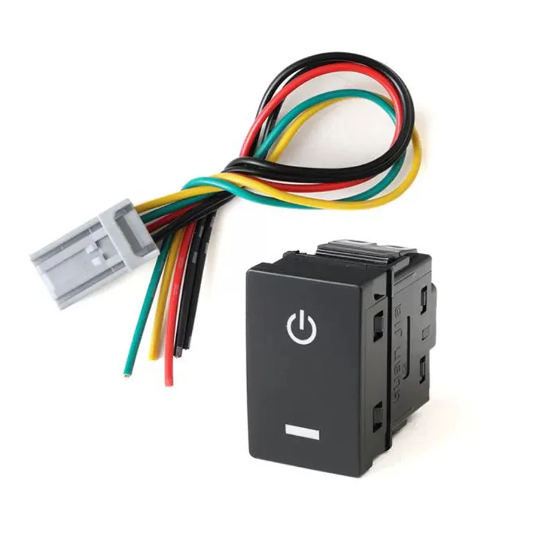 

1 шт. автомобильные светодиодные DRL BSM противотуманные фары, прожектор, парковочный радар, кнопка включения питания с соединительным проводом для Honda CRV 17-22 BREEZE