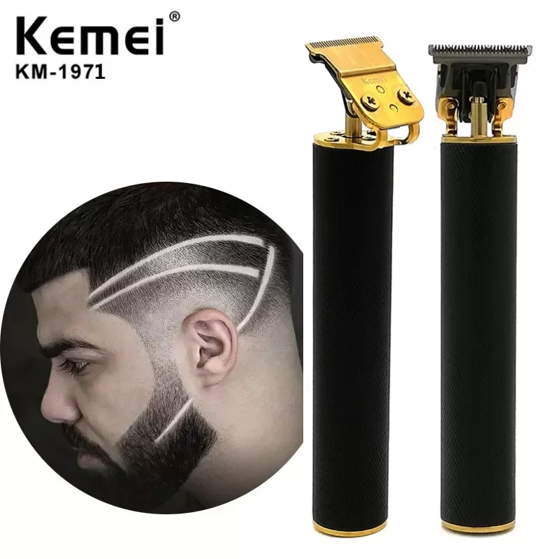 

Kemei KM-1971 Pro Li Skeleton Heavy Hitter Cordless Trimmer Men 0mm Baldheaded Hair Clipper Hair Cutting Machine