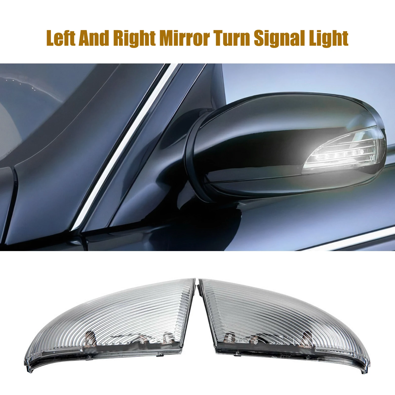 

1 пара автомобильных поворотных сигналов переднего левого/правого зеркала для Dodge RAM 1500 2500 68064949AA 68064948AA автомобильная лампа