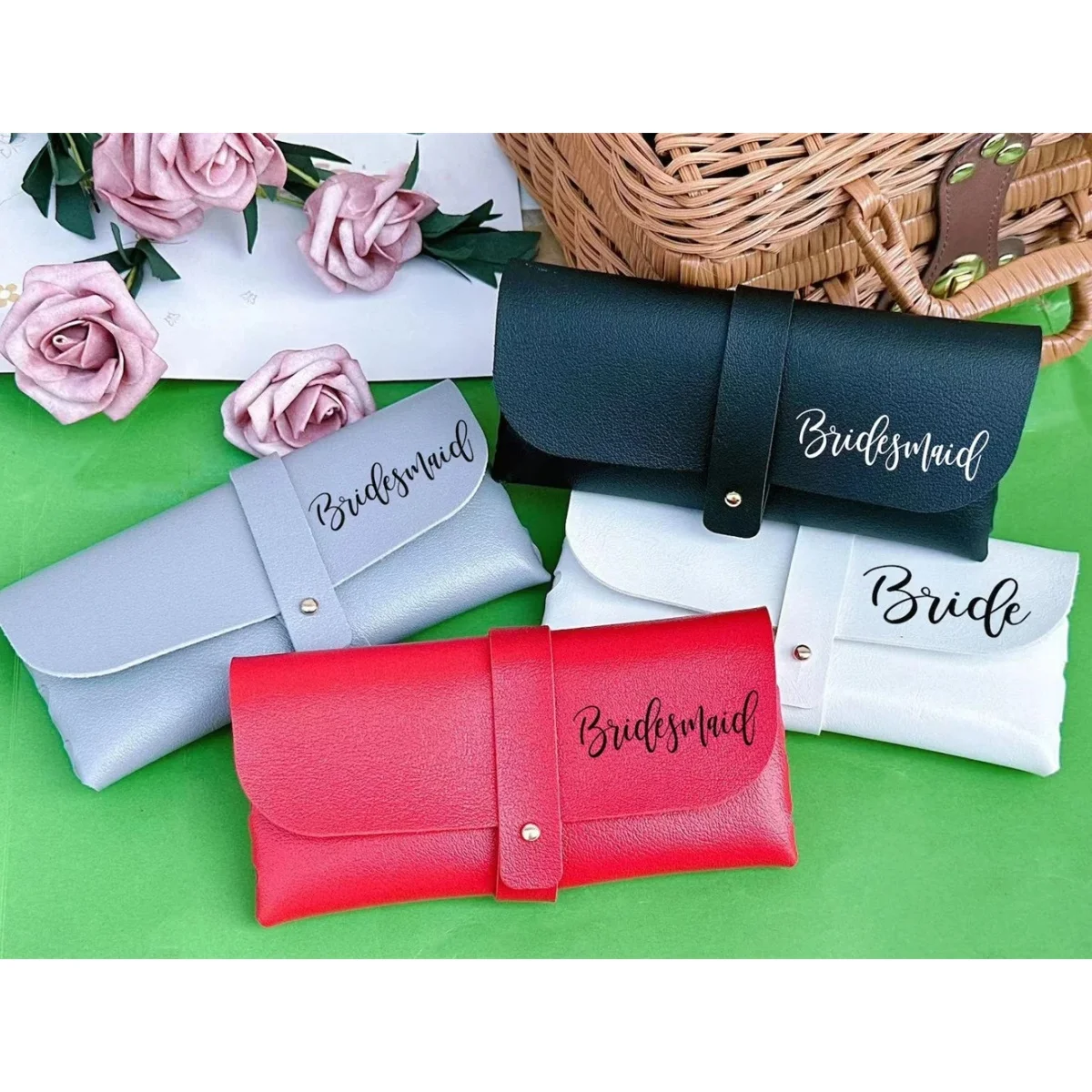 Индивидуализированные кожаные очки Индивидуальные свадебные подарки для месяца