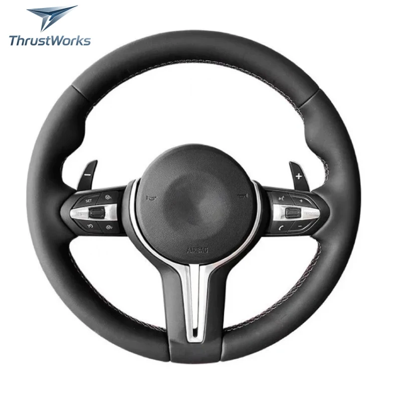 Руль ThrustWorks Retrofit из карбона для F23, F26, F30, F80, F46, X1, X3, X4, X5, M1, M2, M3, G20, G80. Новинка, высокое качество. (art.: 3920db0266041) - 3920db0266041