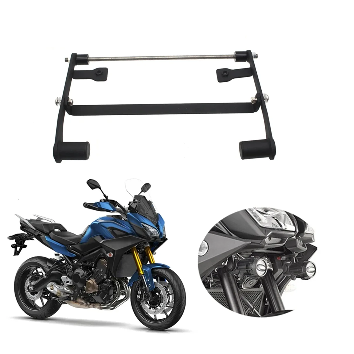 Светодиодные фары дальнего света для мотоцикла дополнительный свет монтажный