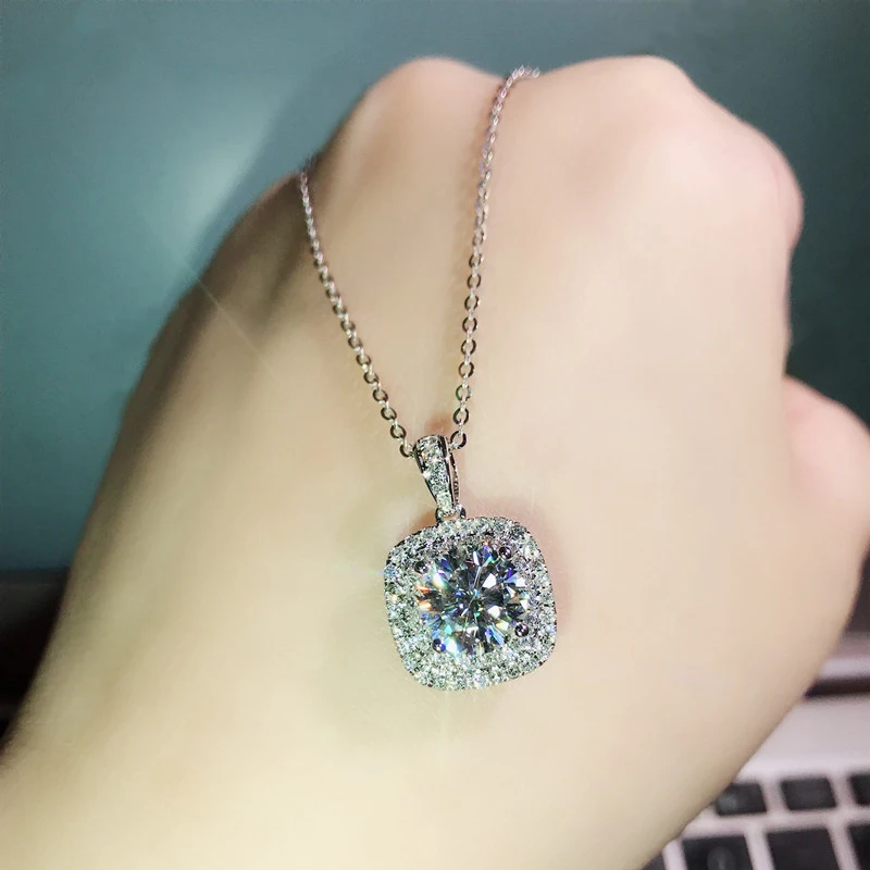 

New Fashion Design Luxury Cubic Zirconia Crystal Necklace for Women Full Paved AAA CZ Engagement Wedding Party Hot Jewelry