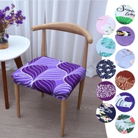 simplicity printed chair cover elastic seat cover modern cushion cover elastic seat cover household items high quality