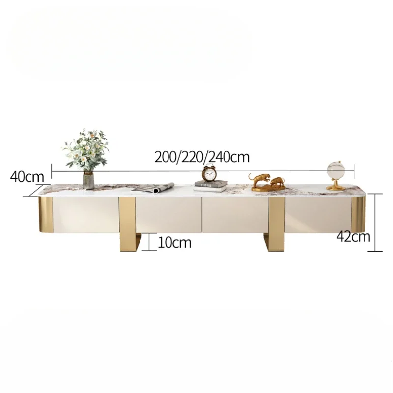 Роскошная подставка для телевизора промышленная мебель напольный шкаф