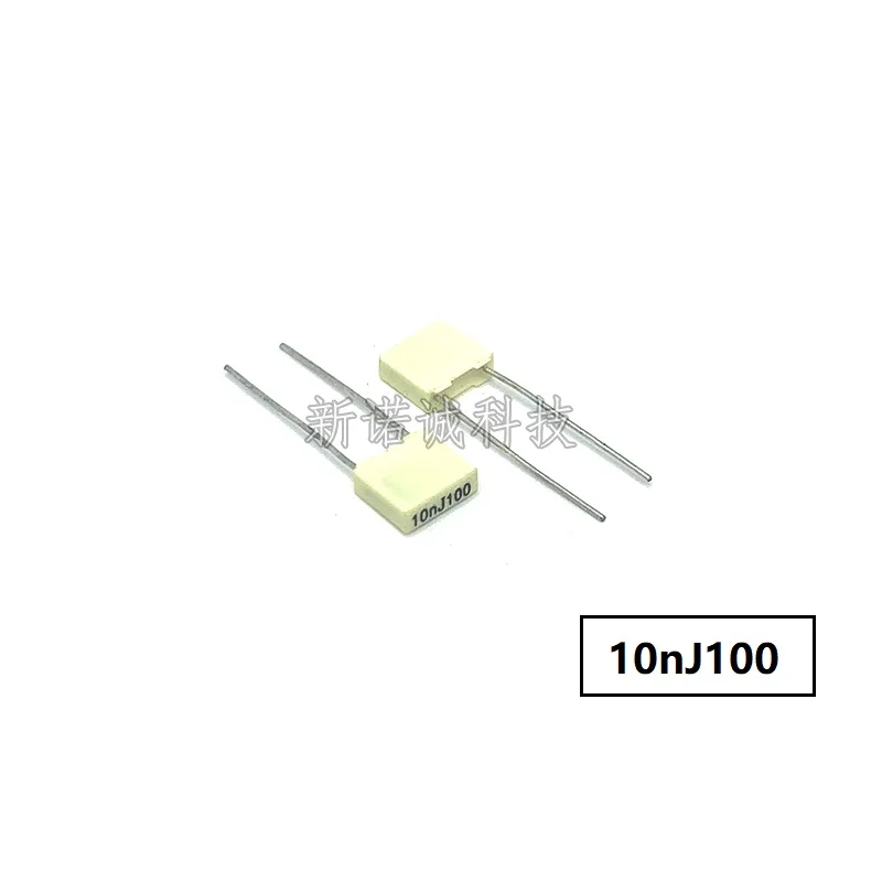 

20 шт./100 шт. итальянские AV ARCOTRONICS 100 в 103 0,01 мкФ 10NF 10nJ100 103J 5% R82 корректирующий конденсатор шаг 5 мм пленочный конденсатор