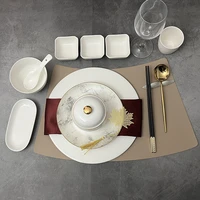 crockery dessert kitchen dinner plates set table oriental dishes luxury serving charger plates sets vajillas cutlery set