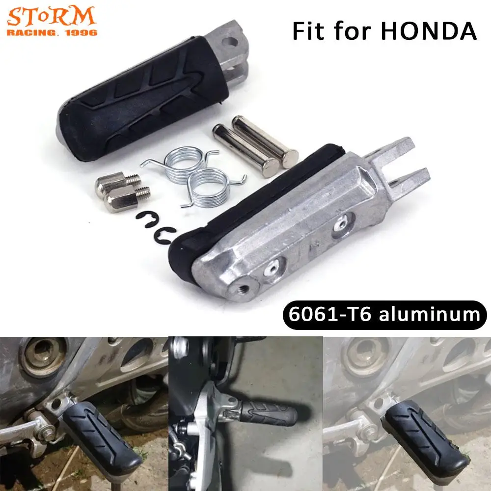

Передняя подножка мотоцикла, подножки для HONDA XL CB VT VTR NT CBF CBR NTV VFR 125 250 400 500 600 650 750 800 900 1000 1100 1300