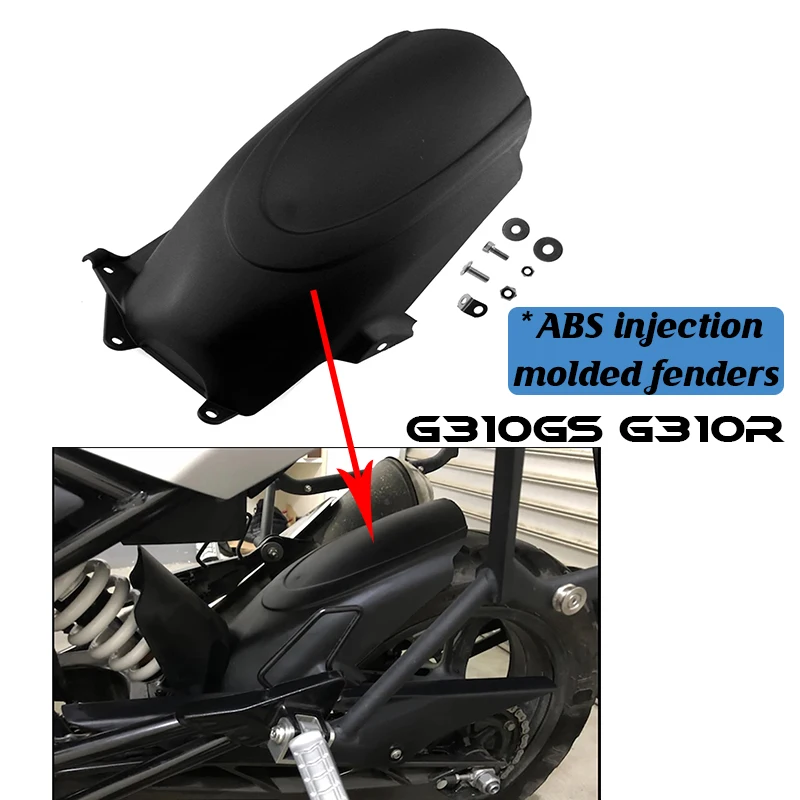 

MTKRACING For BMW G310GS G310R G310GS 310R 2017-2018 Modified rear fender fender ABS injection fender Motorcycle accessories