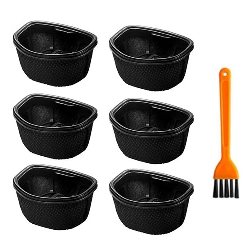 

6 Pack Dust Cup Filter For Shark Ultracyclone Handheld Vacuum Cleaners Model CH901,CH950,CH951,CH951C,Part XFTRCH900
