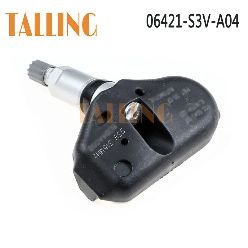 06421-S3V-A04 Датчик давления в шинах TPMS 315 МГц для Honda Odyssey Pilot Ridgeline 3.5L V6 2006-2014 Acura TL MDX RL