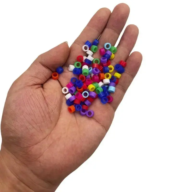 100 шт. кольца для ног птицы попугая зяблика канарейки гильдея диаметр 2 мм 3 4 птиц