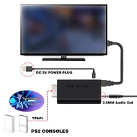 forps2 to hdmi compatible 480i480p576i video converter with 3 5mm output supports forps2 display modes