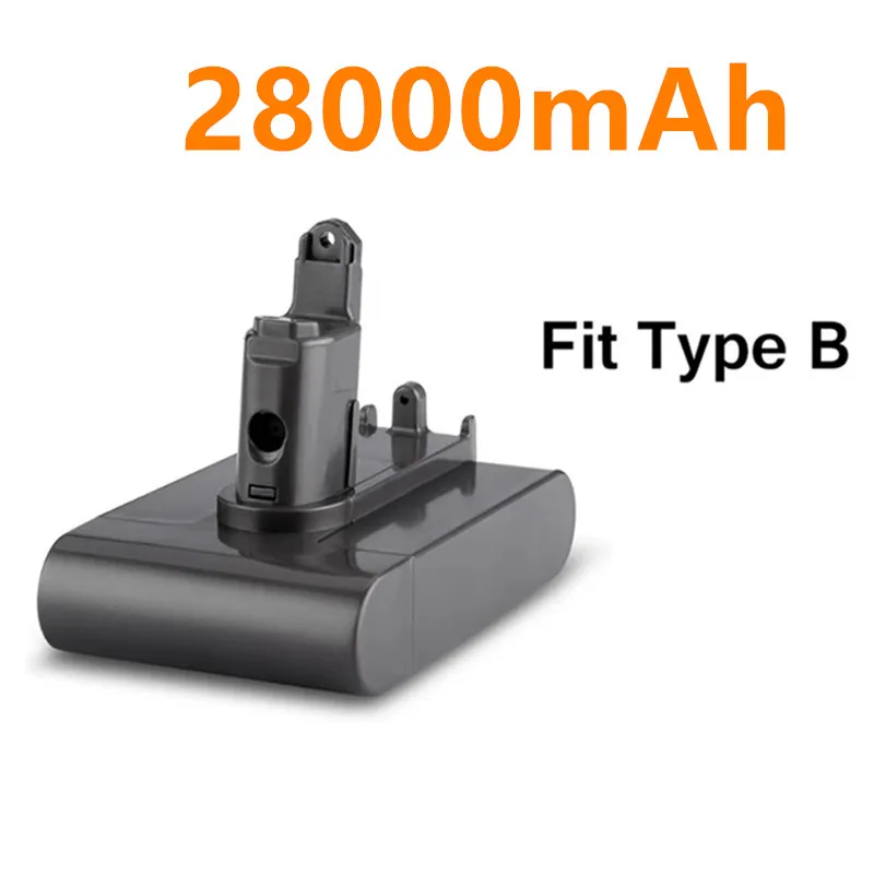 

2022 Nieuwe 22.2V 28000Mah Li-Ion Vacuüm Batterij A En B Voor Dyson DC35, DC45 DC31, DC34, DC44, DC31 Dier DC35 Dier & 28Ah