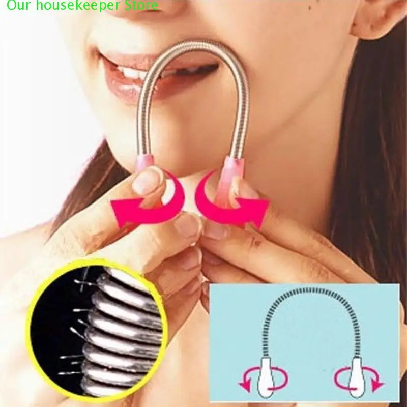 

Women Facial Hair Cleaner Removal Threading Sticky Daily Face Clean Tools Makeup Tools Women Face Cleaning Tools