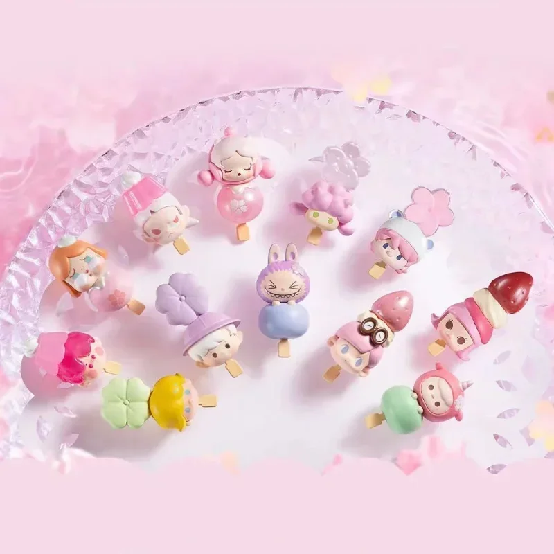 Фото Экшн-фигурки героев серии POP Bean Sweet Sakura, Labubu Zsiga, Молли, лилий, сатир, Рори, димоо, Пукки, шаллпанда, куклы, подарки для детей №2