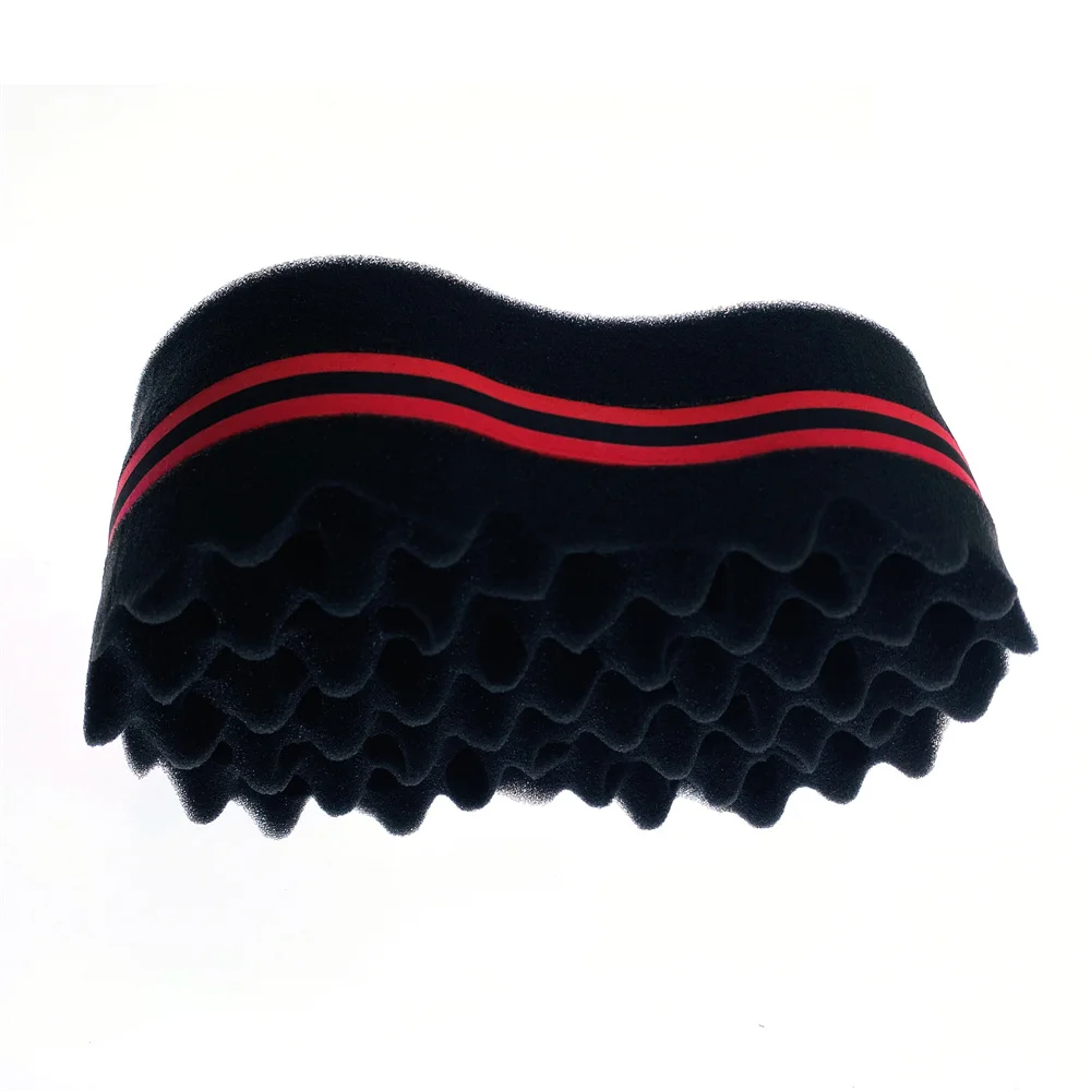

1Pcs Oval Double Sides Magic Twist Hair Brush Sponge Wave Hair Twist Braiders Dreads Twisting Locks Dreadlocks Curl Brush Tool