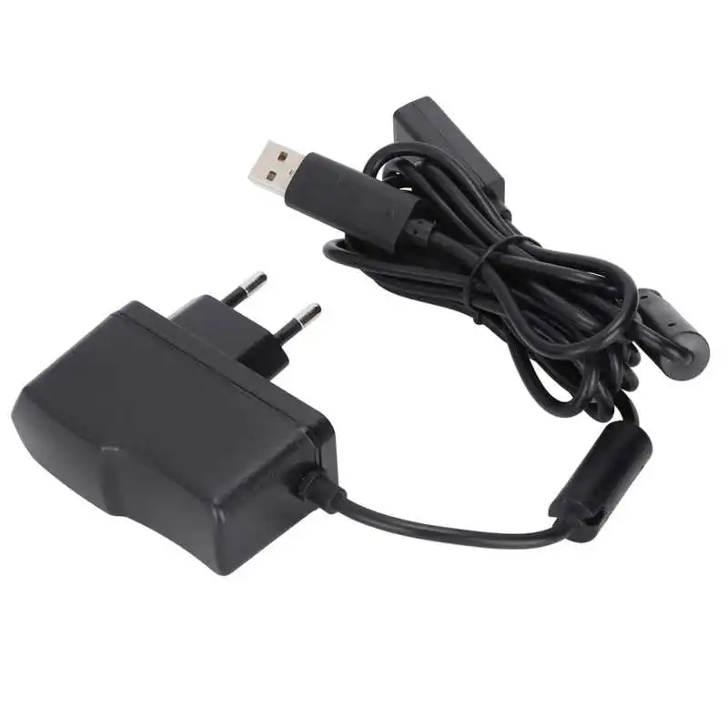USB To AC Power Supply Adapter Compact EU Plug 100‑240V for Xbox 360 Kinect Sensor |