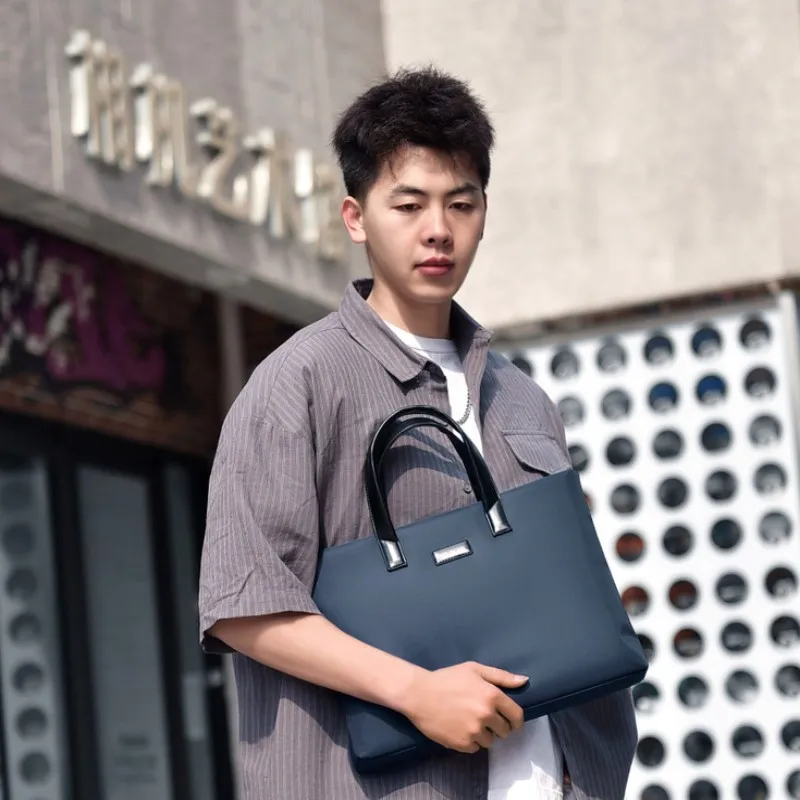 Портфель ручной из ткани Оксфорд для документов и