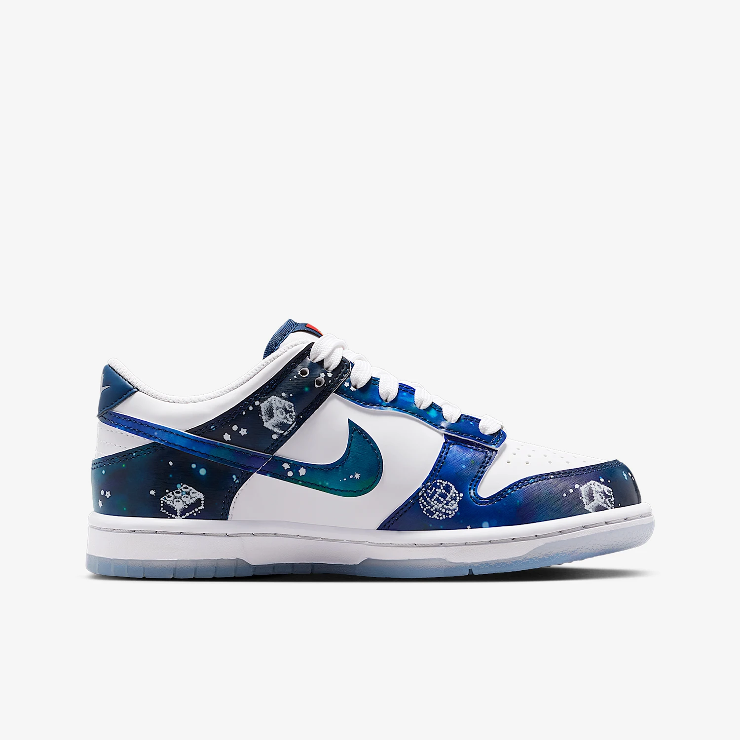 Фото Оригинальные легкие спортивные кроссовки Nike Dunk GS для женщин и детей на шнуровке с низким верхом IM1448-100 №3