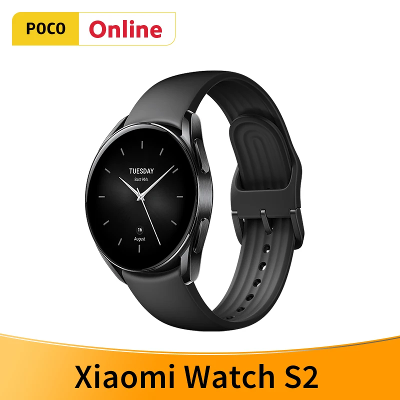 

Xiaomi Mi Watch S2 AMOLED Display Blood Oxygen Monitor Heart Rate Measure Fitness Tracking Smartwatch Wireless Charging BT5.2