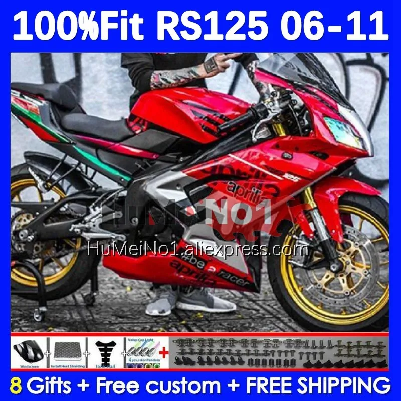 

Injection For Aprilia RS-125 RSV125 R RS125 06 07 08 09 10 11 34No.109 stock red RS 125 2006 2007 2008 2009 2010 2011 Fairing