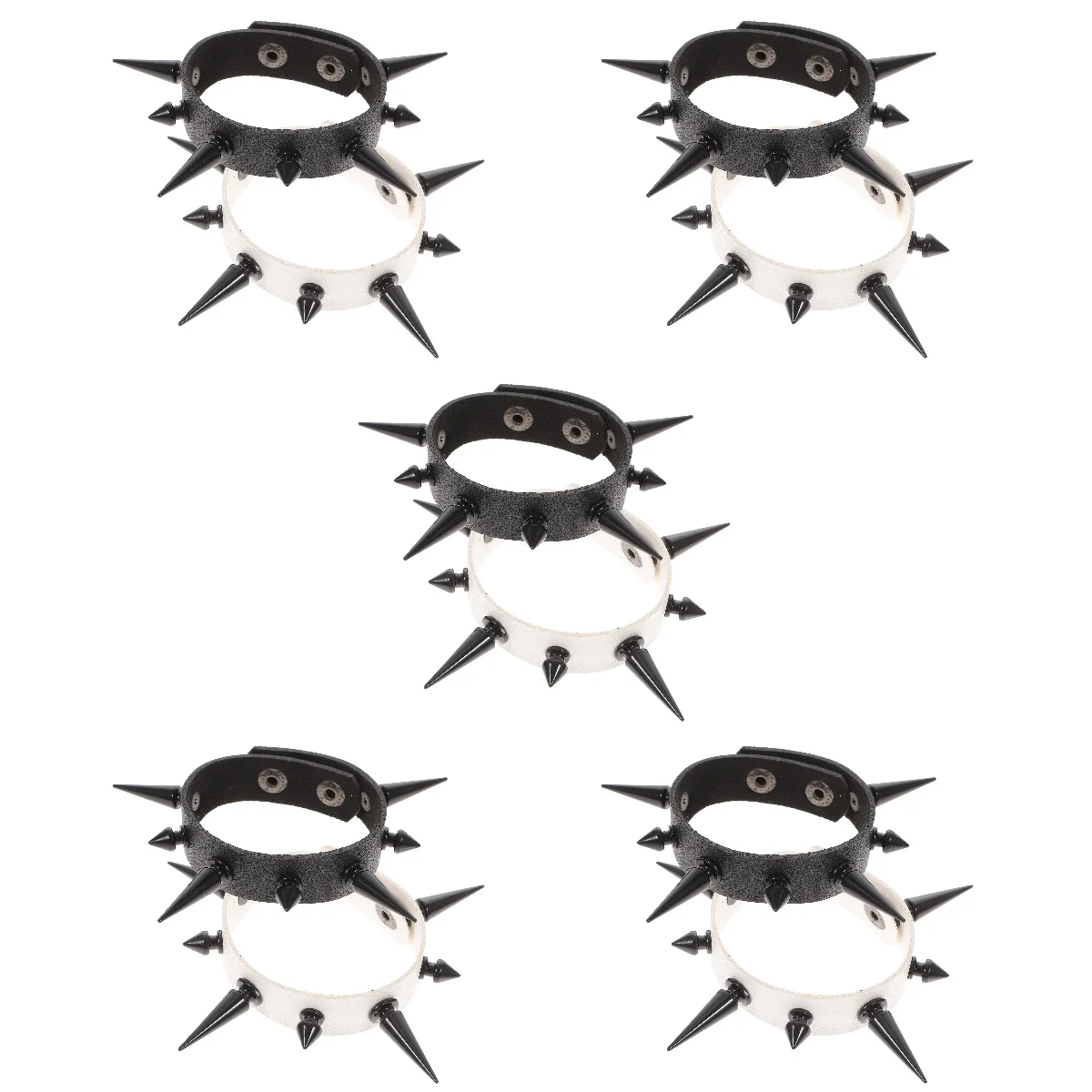 

10 pcs Bracelet Punk Cuff Bracelet Spiked Bracelet Goth Bracelet Punk Jewelry