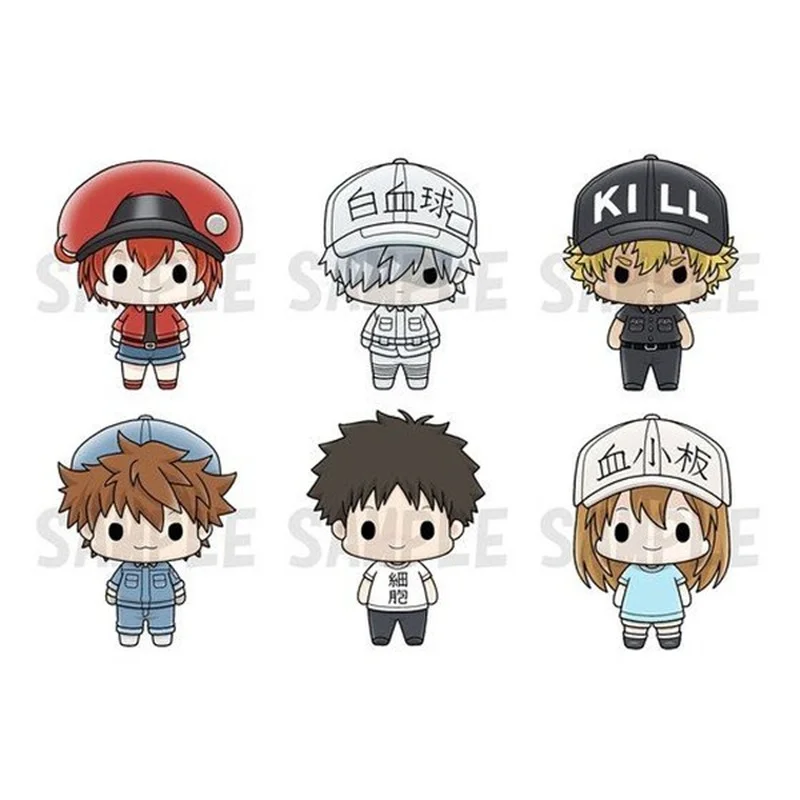 

MegaHouse MH box eggs Peas Working Cells Red Blood Cells Platelets [spot] action figure model children's gift anime gashapon