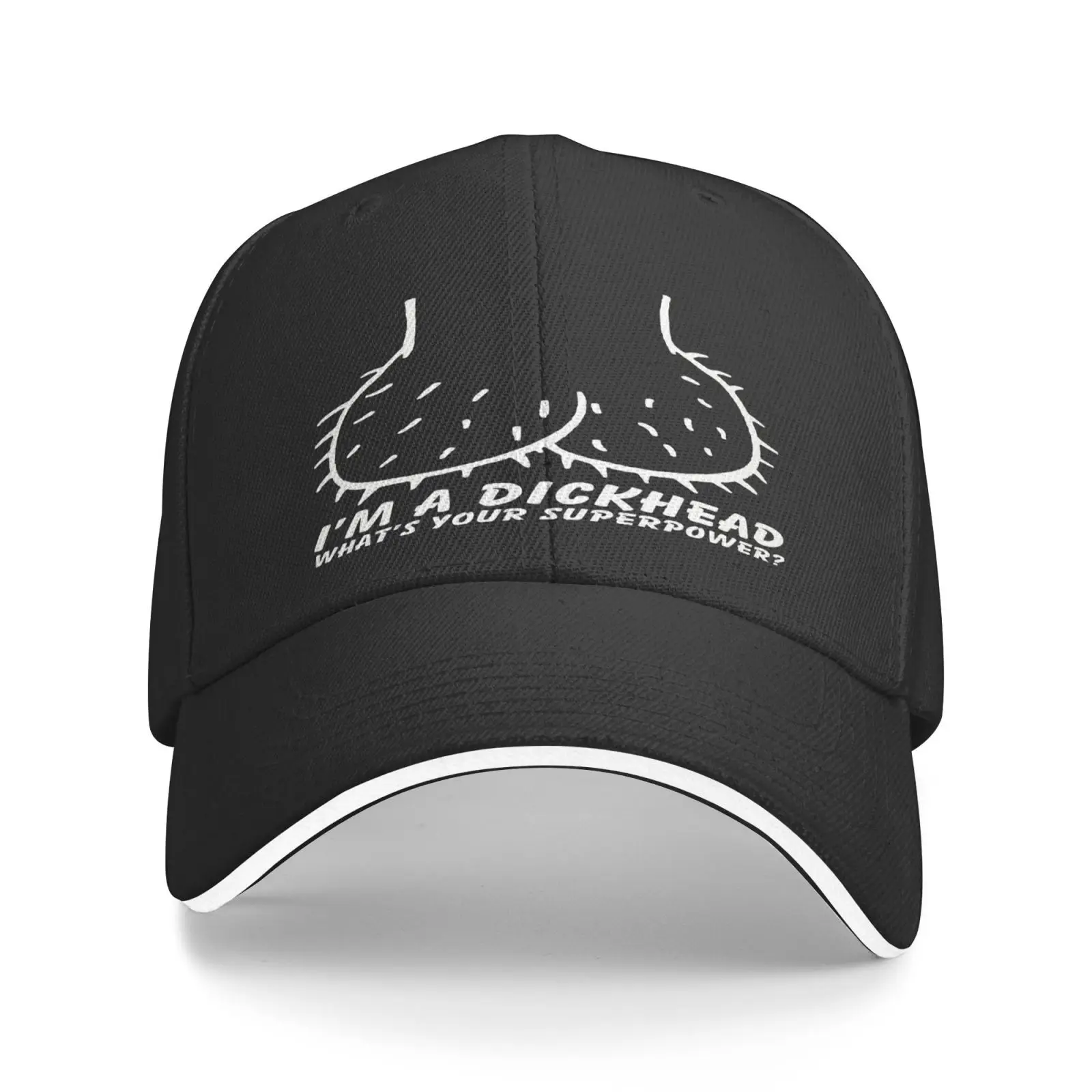 Dickhead Super-Power Movies Hats For Men Men's Hat Women's Hats Baseball Caps Bonnets For Women Beach Ladies Hat Hat For Girls