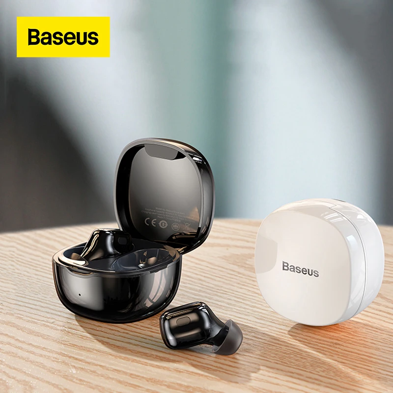 Bluetooth-наушники Baseus WM01 TWS с микрофоном беспроводные шумоподавлением 5 0 сенсорное