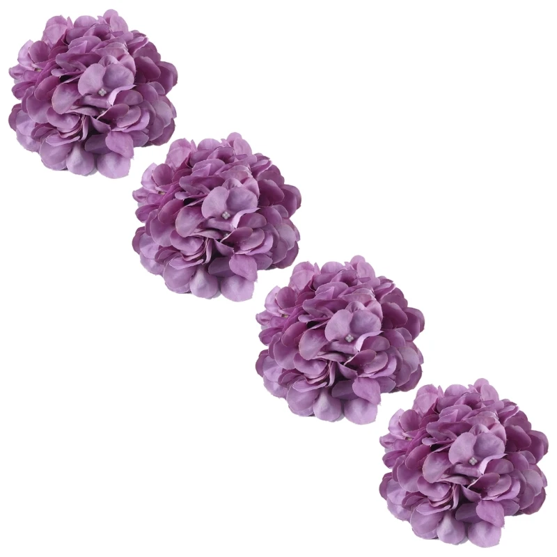 Держатель для штор с искусственным цветком подхваты веревка 4 шт. элегантные