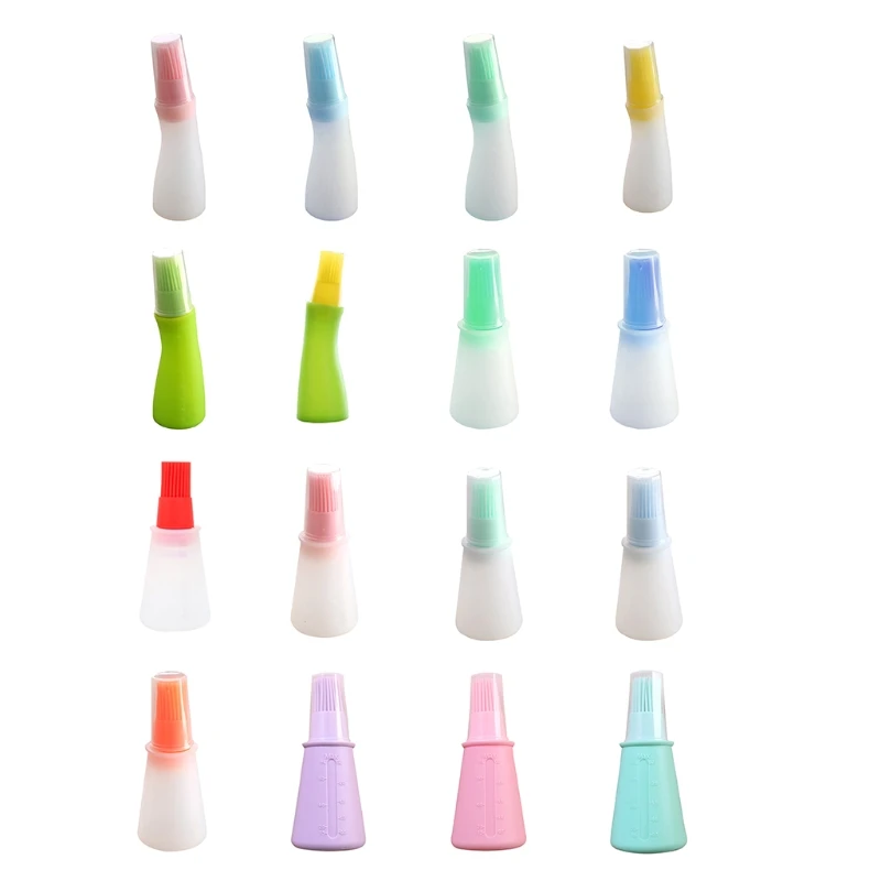 

Cooking Baking BBQ Pancake Bar Grill Brush Outdoor Kitchen Cleaning Tools Silicone Rubber Oil Dispenser Drop Shipping