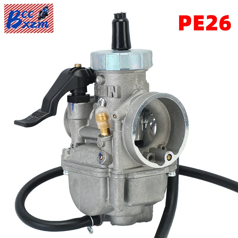 Карбюратор для мотоцикла PE26 26 мм NSR140, кабельный дроссель, карбюратор для Keihin PE 26, двигатель для квадроцикла, квадроцикла, грязь