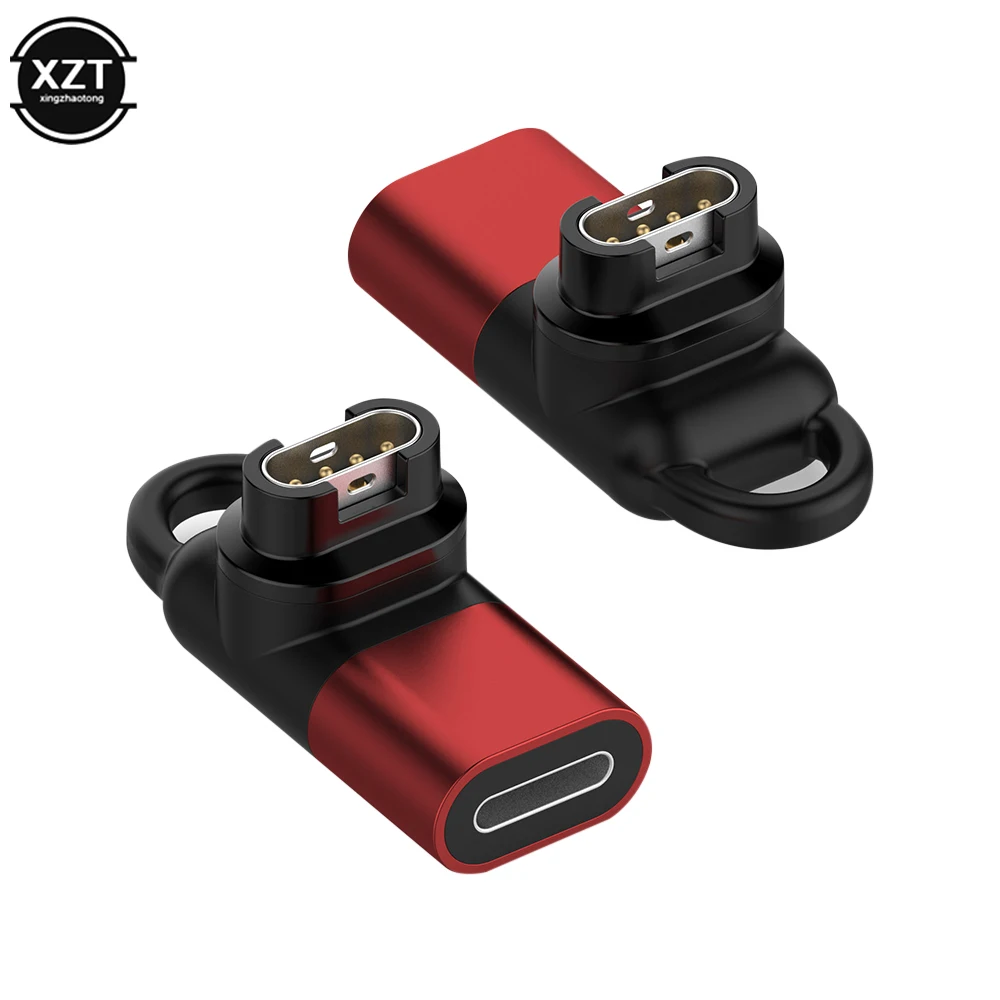 

Type C/Micro/ios USB Female to 4pin Charger Adapter for Garmin Fenix 5 5X 5S 6 6X 6S PRO Venu Watch Charging Converter