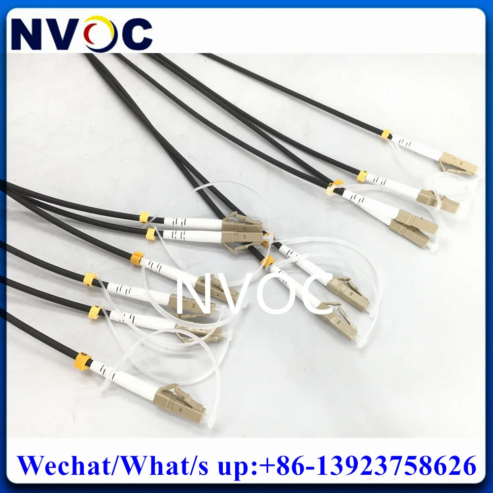 250 м 12c мм OM3-300 OM4 LC-LC Multimode 50/125 бронированный волоконно-оптический соединительный