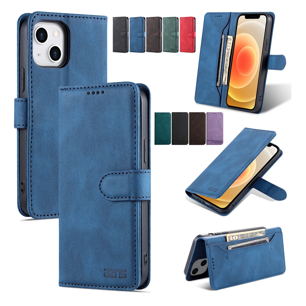 Leather Wallet Phone Case For iPhone 13 12 11 Pro Max XS Max XR X 8 7 6S Plus SE 2020 Cover on Google Pixel 6 Pro Pixel6 Cases