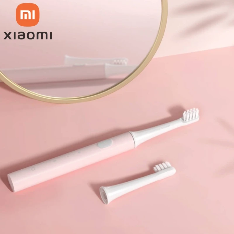 

Новая звуковая электрическая зубная щетка Xiaomi Mijia T100 Mi Smart IPX7, водонепроницаемая перезаряжаемая через USB ультразвуковая автоматическая зубн...