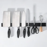 30 40 50 cm kitchen magnetic knife holder strip stainless steel wall mounted knife rack magnet utensils cleaver knife block tool