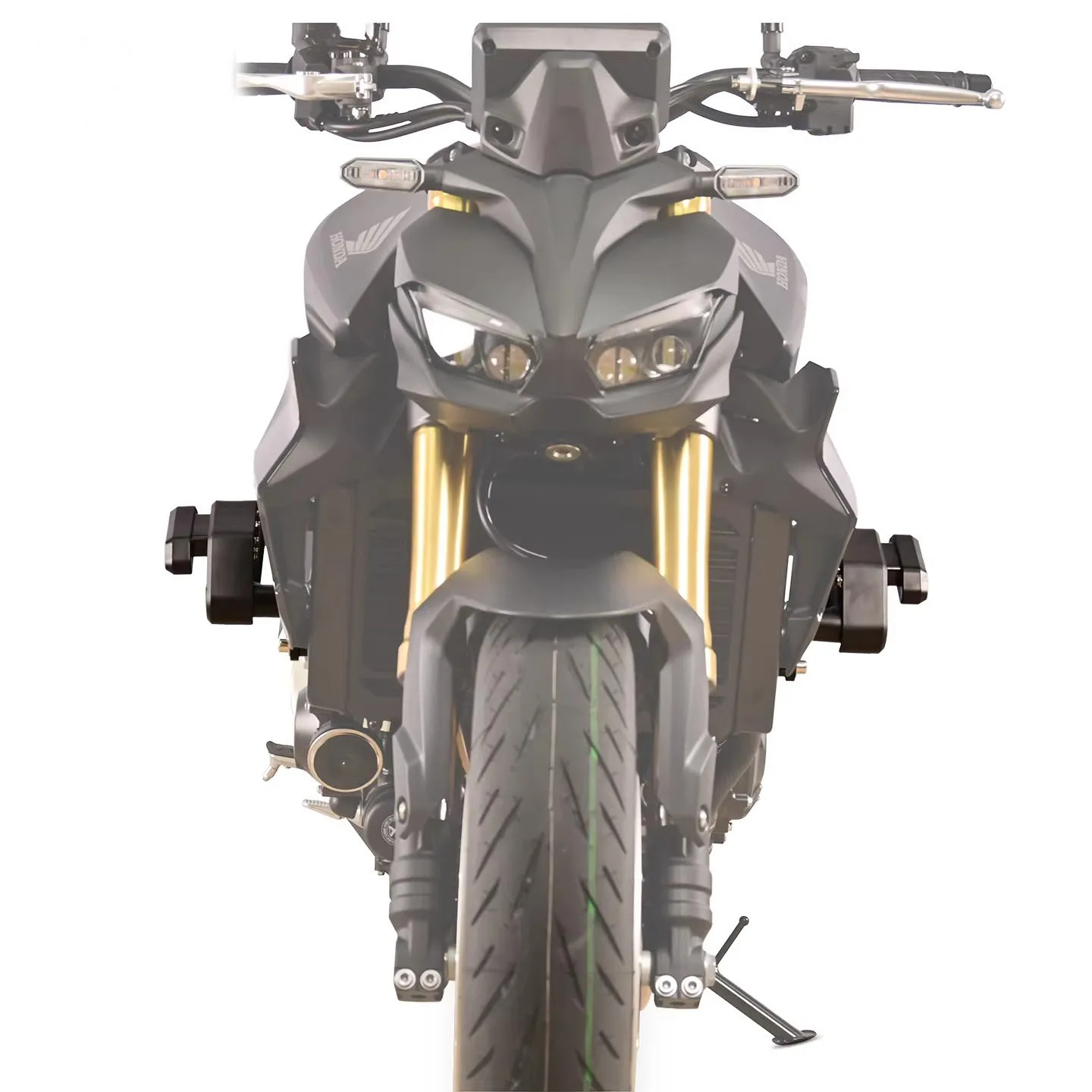 Защитные дуги двигателя и защита радиатора для Honda CB1000 Hornet  SP 2025-2026, противоударный бампер с слайдерами (art.: 3920d99ddad88) - 3920d99ddad88