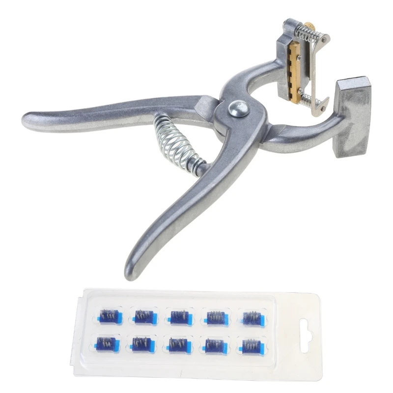 Щипцы для ушей собаки Идентификационные бирки собак ушных бирок овец и крупного