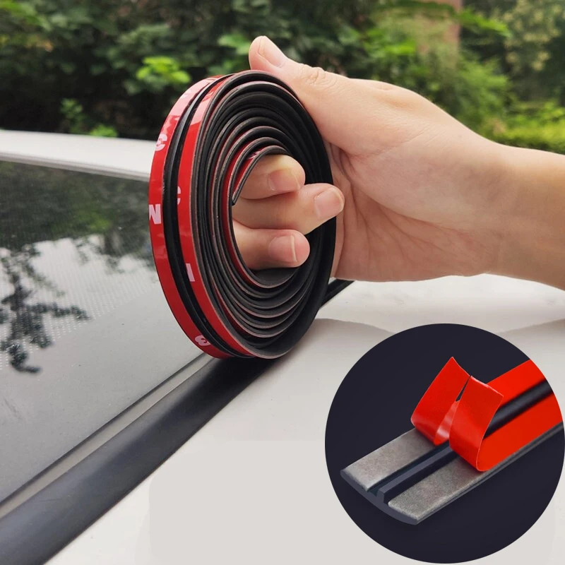 

Car Rubber Edge Sealing Strips Roof Windshield Sealant Protector Window for Auto