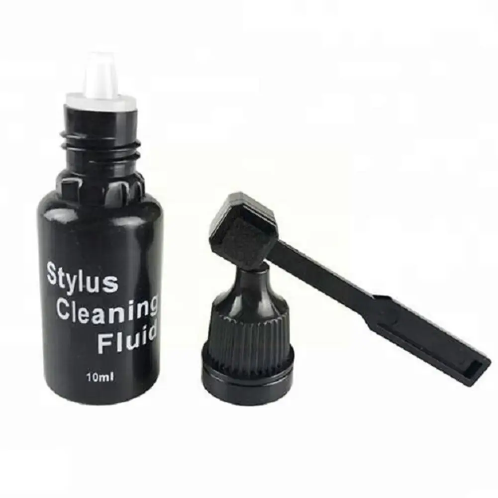 Vinyl Record Cleaning Brush Set Cleaning Liquid + Round Stylus Cleaner Fluid Turntable Cleaning Solution Cleaning Needle Br I2o6