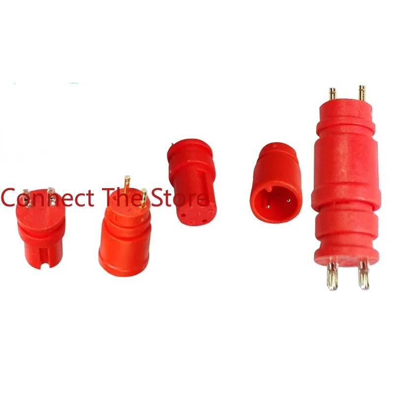 

4PCS M6-2 Core Waterproof Plug Connector Single Car Automobile