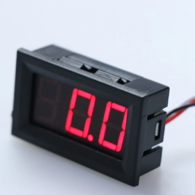 Цифровой вольтметр 3 провода 0 56 дюйма 0-100 В постоянного тока