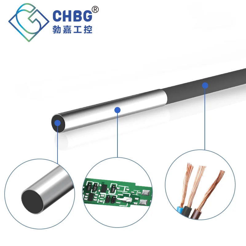 CHBG M3 Миниатюрный датчик приближения Расстояние обнаружения 1 мм NPN PNP DC12V 24V