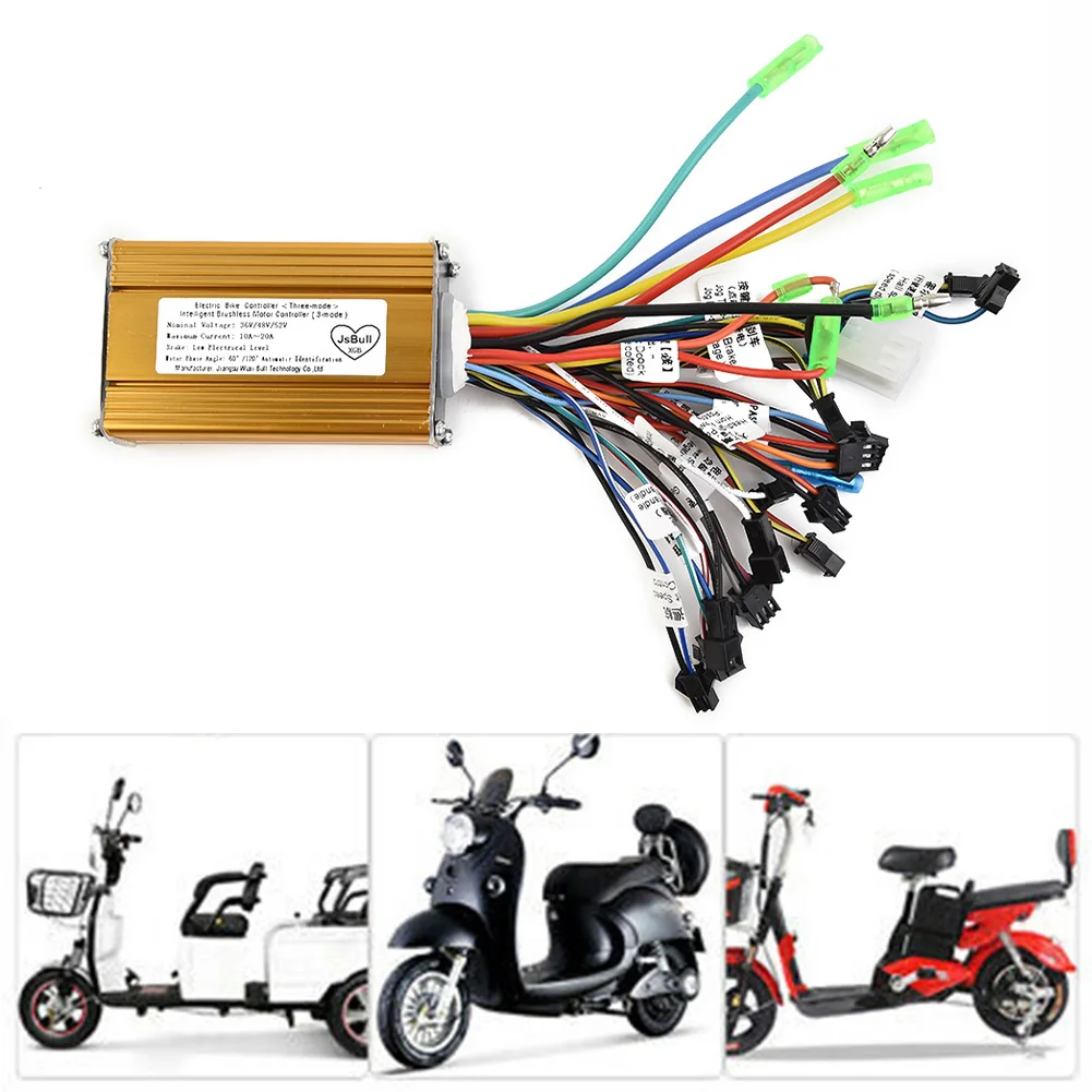 

36V-52V 400W Sinewave Brushless Controller For Electric Scooter Sine Wave Brushless Controller E-Bike Accessories Parts