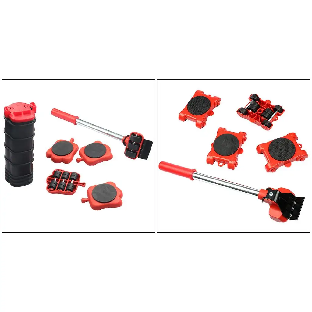 

Portable Heavy Duty Furniture Lifter with 4 Sliders for Wardrobes Shop Home