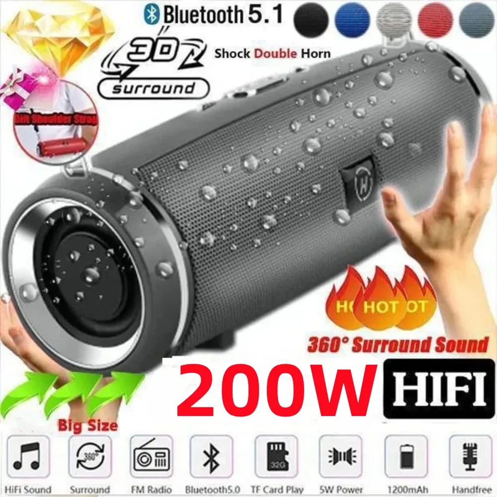 MouZYuan Bluetooth динамик синий