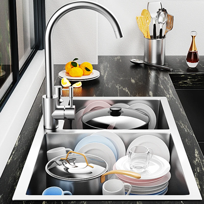 

Undermount Sink Filter Mixer Taps Pipe Kitchen Sink Drain Basket Stainless Steel Accesorios De Cocina Modern Built-in Sink